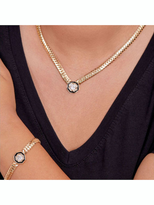 Elika Silver Schmuckset mit Halskette & Armband