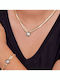 Elika Silver Schmuckset mit Halskette & Armband