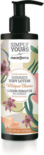 Macrovita Shimmering Хидратиращ Лосион за Тяло с Аромат на Ванилия 150ml