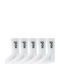 Globe Ανδρικές Κάλτσες White 5Pack