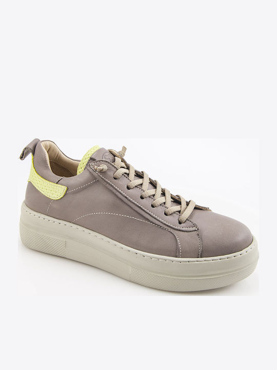 Anatomic Women's Slip-Ons Leather Grey