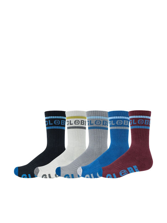 Globe Șosete pentru bărbați Multicolore 5Pack
