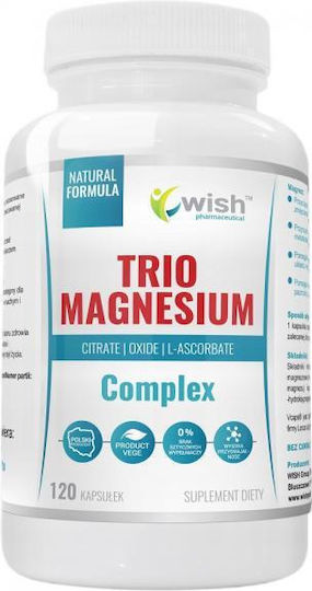Wish Pharmaceutical Trio Magnesium Komplex 120 Kapseln