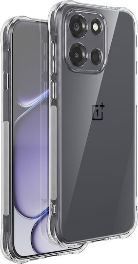 Avizar Handyhülle OnePlus Nord 6 Aus Weichem Silikon Mit Verstärkten Ecken Transparant