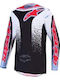 Μπλούζα Motocross Alpinestars Fluid Drag Bk Wh Bl Rd
