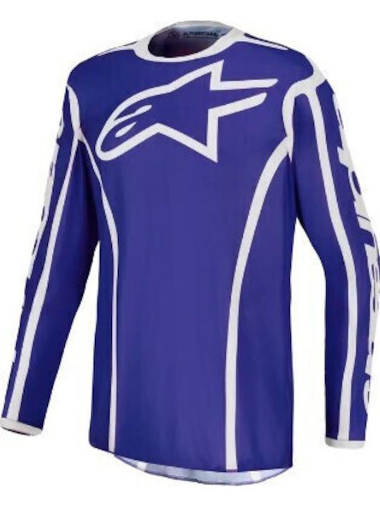 Μπλούζα Motocross Alpinestars Fluid Apex V2 Blu...