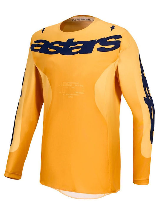 Motocross Jersey Alpinestars Racer Amber Org Gl...