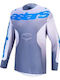 Motocross Reittrikot Alpinestars Racer Amber Gry Blau