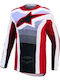 Motocross Bluse Alpinestars Techstar Maven Rot Wh Bk