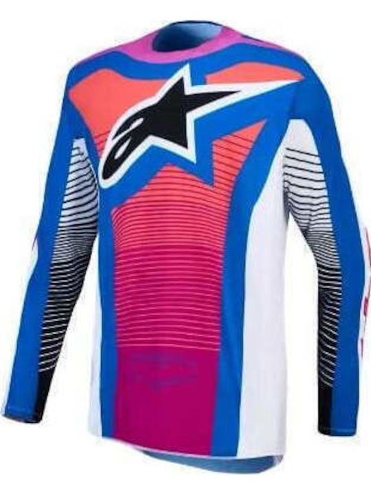 Motocross Bluse Alpinestars Techstar Maven Weiß...