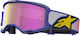Motocross Goggles Alpinestars Vision 5 Drag Red...