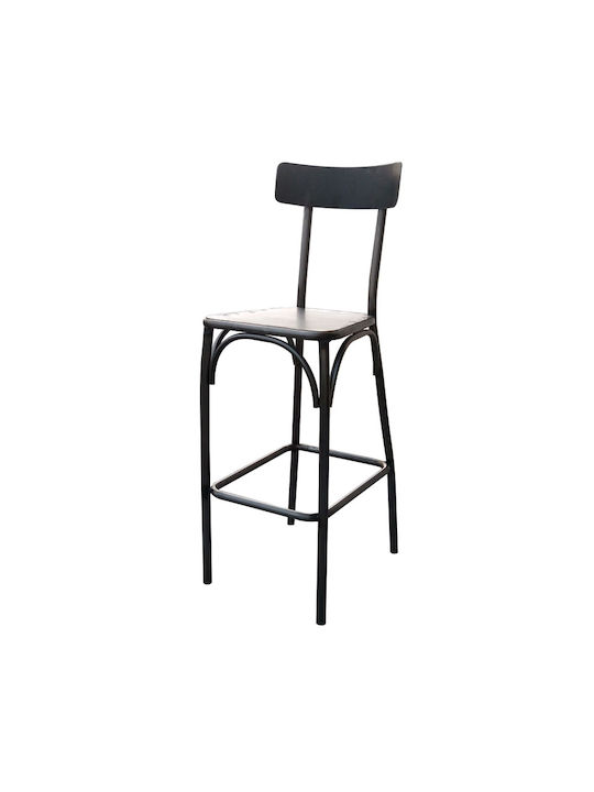 Bar Stools Metallic Transparent Matte Varnish