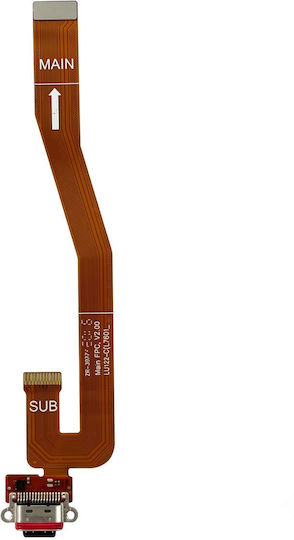Clappio Usb-c Charging Connector Crosscall Core Z5 Flex Cable Black