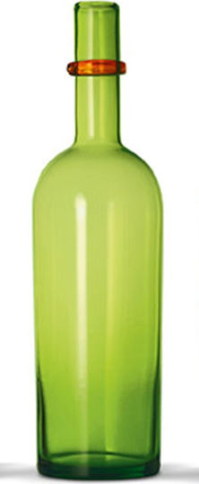 Philippi Vază Decorativă Din Sticlă Verde