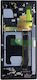 Clappio In-cell Full Display Galaxy Note 20 Ultra Сензорен екран и рамка Черен
