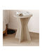 Кръгла Странична Маса Дървена Travertine Ш40xД40xВ51.8см.