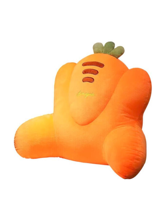 Kids Decorative Orange Pillow 45x45cm