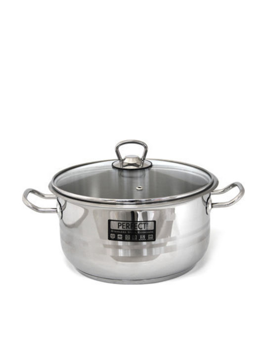 Hascevher Oală Adâncă Din Oțel Inoxidabil 11lt / 28cm
