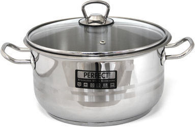 Hascevher Βαθιά Ανοξείδωτη Κατσαρόλα 11lt / 28cm