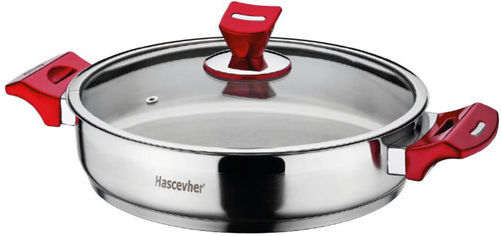 Hascevher Ανοξείδωτη Ρηχή Κατσαρόλα 2.5lt /