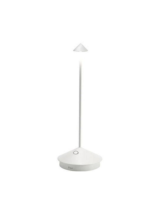 Zafferano Lămpi Decorative Pentru Masă LED Alb Cald 10.5x29cm