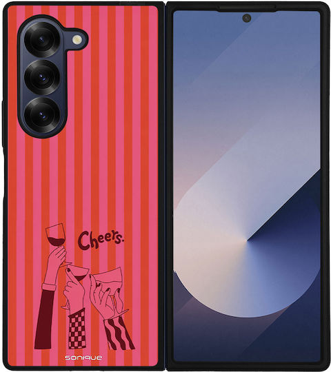 Husă Sonique Stripe Stories Series Samsung Galaxy Z Fold 6 Cheers