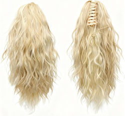 Extensie De Păr Clip Ondulat Blond Balayage 35 Cm