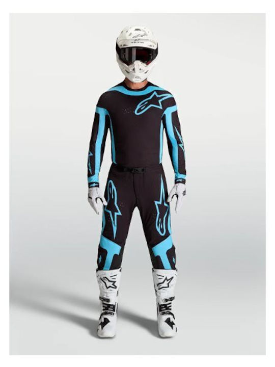 Alpinestars Supertech Vesta Sommer Herren Reithosen Lilac/Rot