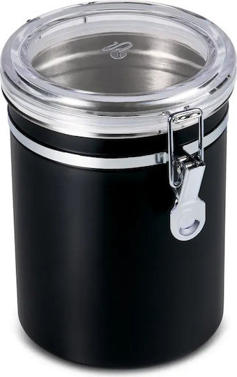 Tchibo Tchibo Lebensmittelgläser & Behälter Vase für Kaffee mit Metallischer Deckel 17cm