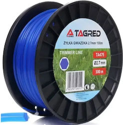 Star Profile Brush Cutter Line Tagred 2.7 Mm X 100 M Ta475 Star Profile Brush Cutter Line Tagred 2.7 Mm X 100 M Ta475