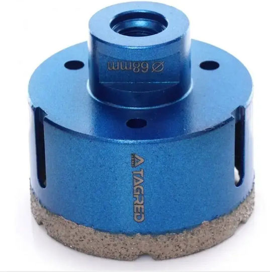 Burghiu diamantat M14 Tagred 68 Mm pentru Plăci de gresie Granit Piatră Ta4091