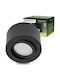 Spoturi Pentru Tavan și Perete Halogen Mobil Rotund Negru 50mm Amat-s Lumiled