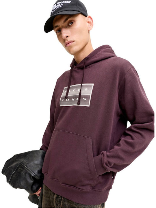 Jack & Jones Суитшърт с качулка Fudge