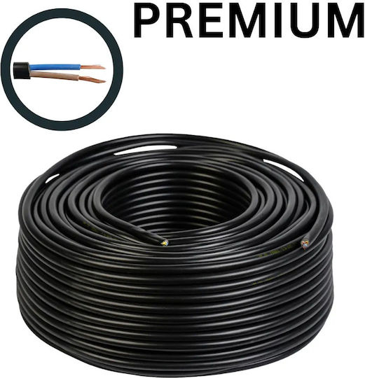 Electric Cable 5x2.5mm 100 M Black