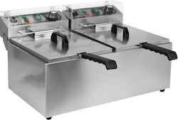 Friteuză Profesională Dublă Electrică Yato Gastro Capacitate 2 X 8 L Putere 2 X 3.3 Kw 425x580x335 Mm Monofazată Oțel Inoxidabil Friteuză Profesională Dublă Electrică Yato Gastro Capacitate 2 X 8 L Putere 2 X 3.3 Kw 425x580x335 Mm Monofazată Oțel Inoxidabil