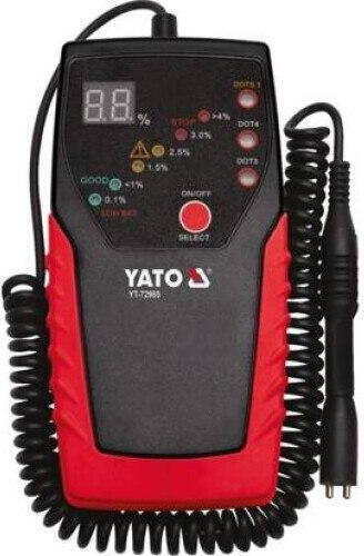 Yato Yt-72985 Тестер за спирачна течност Черен Червен