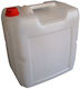 Set de 6 canistre stivuibile din plastic de 20 l cu capac autoetanșant
