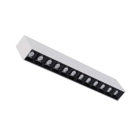 Baris Light LED Commercial Linear Wall Lighting 12W Natural White 34cm