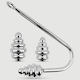 Anal Plug Silber