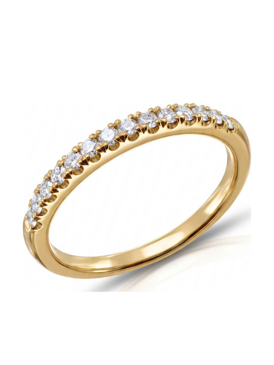 Kiriakos Gofas Women's Ring with Diamond from 18K Gold