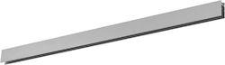 Magnetische Wand-Schiene Mini Track 2c Oberfläche Sandy Weiße Dali 2m