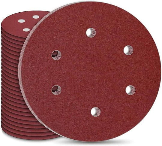 Orbital Sander Sheet K60 with Holes Set 50 Pieces