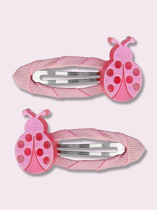 Mini Cools Clamă de Păr Pentru Copii Roz
