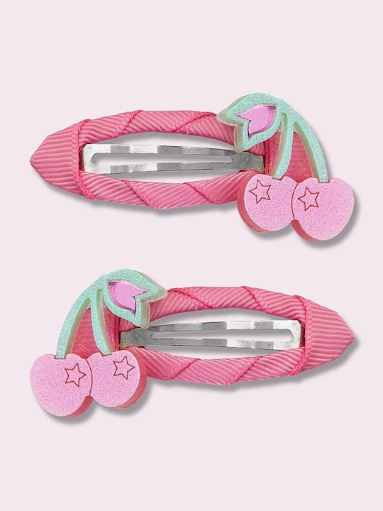 Mini Cools Kids Hair Clip In Pink Colour