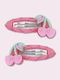 Mini Cools Kids Hair Clip In Pink Colour