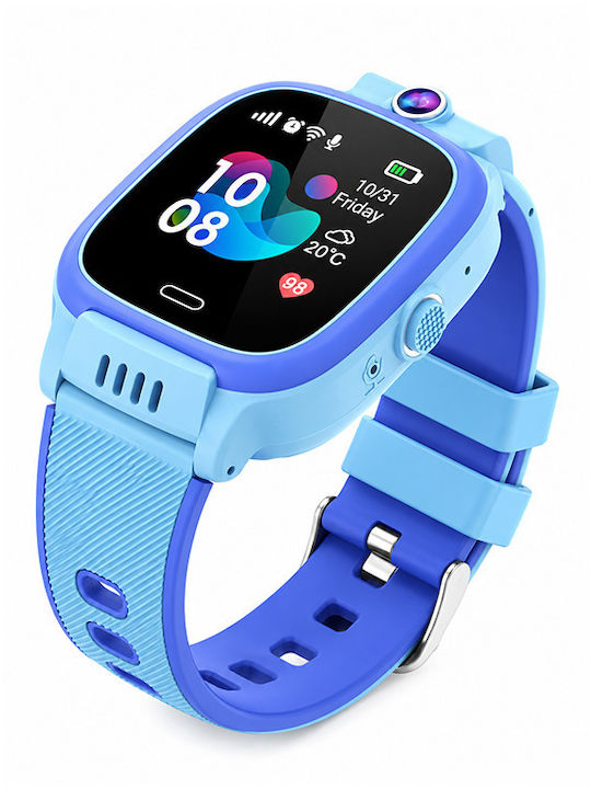 Smartwatch pentru copii Y31 2G cu GPS Albastru deschis
