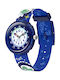 FlikFlak Kinderuhr Blau mit Gummiarmband