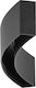 Magnetische Schiene Kurvig 1/8 D1000 2c Oberfläche Sand Schwarz