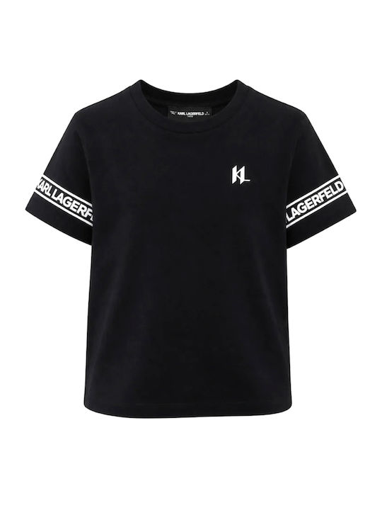 Karl Lagerfeld Kids T-shirt Black
