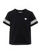 Kinderoberteile T-Shirt Schwarz